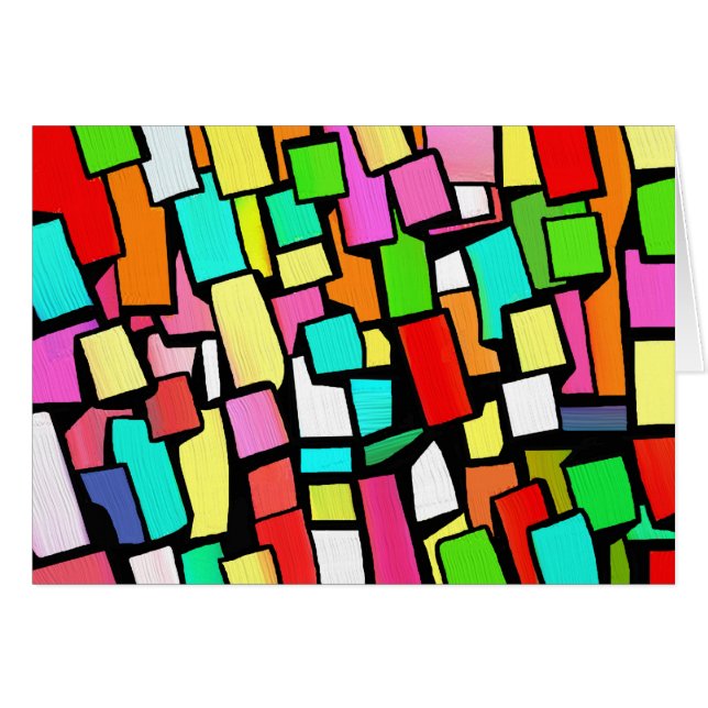 Cartão Abstrato 250711 (Frente Horizontal)