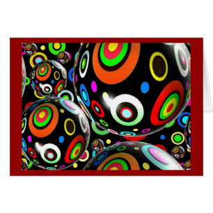 Cartão Abstrato Art