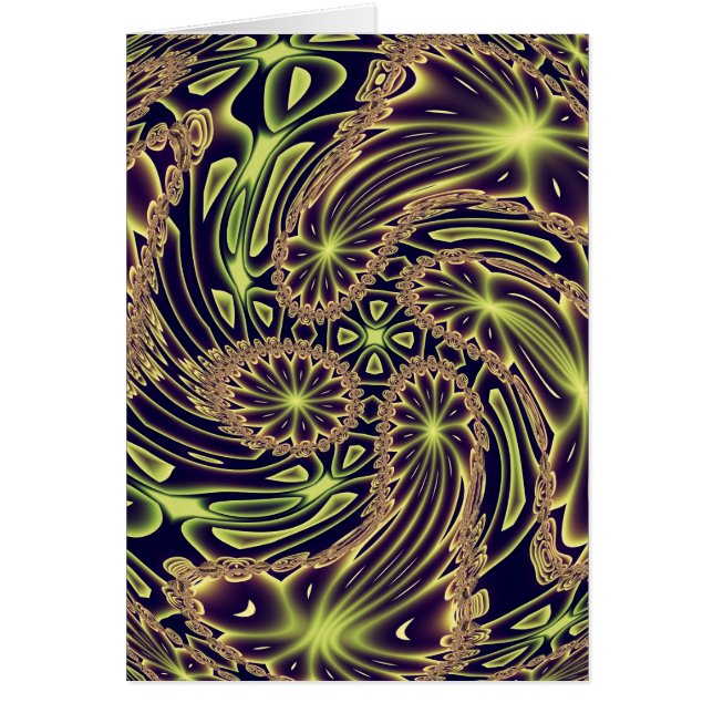 Cartão Abstrato Art Happy Dance (Frente)