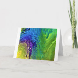 Cartão Abstrato Color Study 12, Card