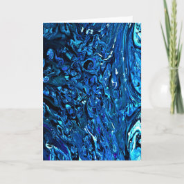 Cartão Abstrato Color Study 130, placa