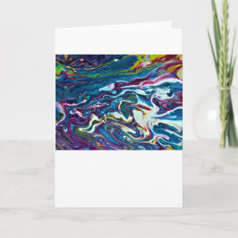 Cartão Abstrato Color Study 151, Card