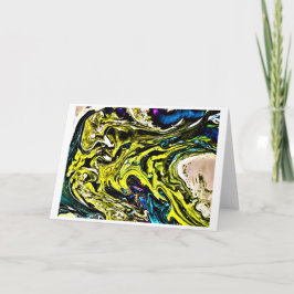 Cartão Abstrato Color Study 16, Card