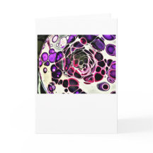 Abstrato Color Study 187, Card