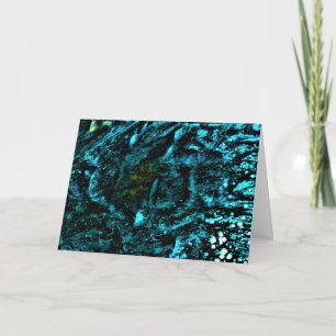 Cartão Abstrato Color Study 18, placa