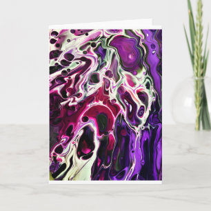 Cartão Abstrato Color Study 194, Card