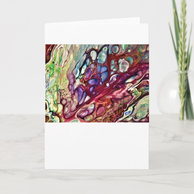 Cartão Abstrato Color Study 231, Card (Frente)