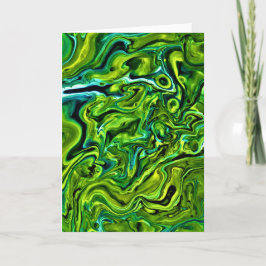 Cartão Abstrato Color Study 254, placa