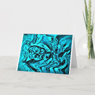 Cartão Abstrato Color Study 27, Card