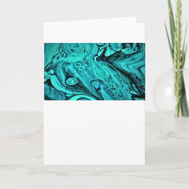 Cartão Abstrato Color Study 28, Card (Frente)