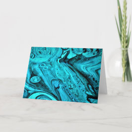 Cartão Abstrato Color Study 28, placa