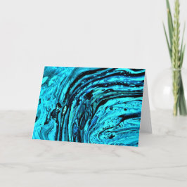 Cartão Abstrato Color Study 29, placa