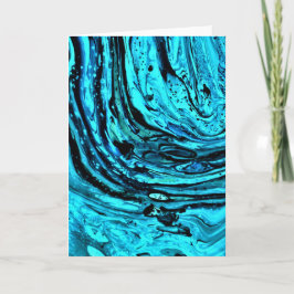 Cartão Abstrato Color Study 29, placa