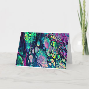 Cartão Abstrato Color Study 304, Card