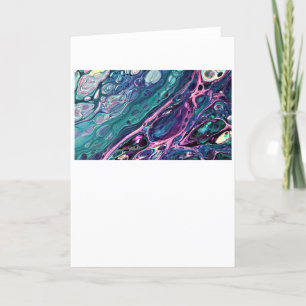 Cartão Abstrato Color Study 305, Card