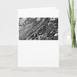 Cartão Abstrato Color Study 305 / Noir, Card