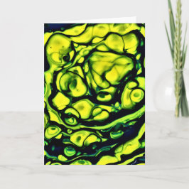 Cartão Abstrato Color Study 305, placa