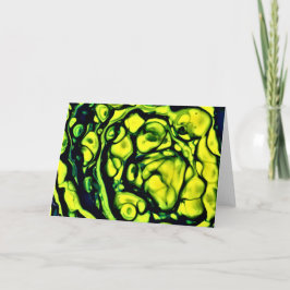 Cartão Abstrato Color Study 305, placa