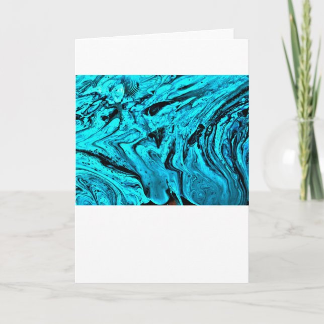 Cartão Abstrato Color Study 30, Card (Frente)