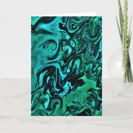 Cartão Abstrato Color Study 328, placa