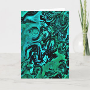 Cartão Abstrato Color Study 328, placa