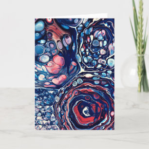 Cartão Abstrato Color Study 336, placa