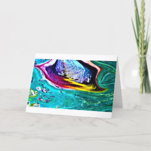 Cartão Abstrato Color Study 33, Card