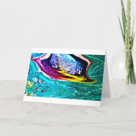Cartão Abstrato Color Study 33, Card