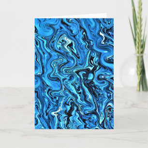 Cartão Abstrato Color Study 356, placa