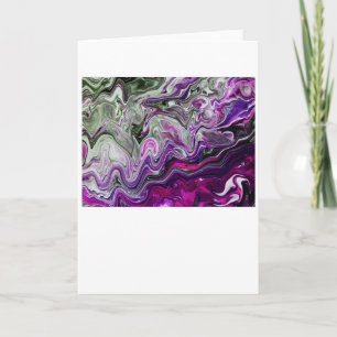 Cartão Abstrato Color Study 413, placa