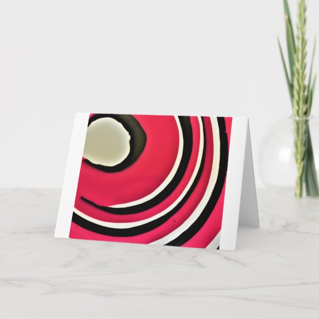 Cartão Abstrato Color Study 429, Card (Frente)