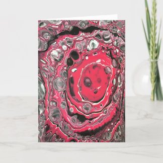 Cartão Abstrato Color Study 432, placa