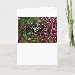 Cartão Abstrato Color Study 433, placa