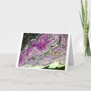 Cartão Abstrato Color Study 442, Card