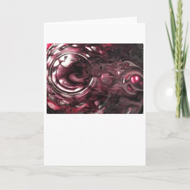 Cartão Abstrato Color Study 443, Card (Frente)