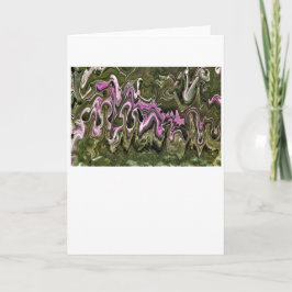 Cartão Abstrato Color Study 466, placa