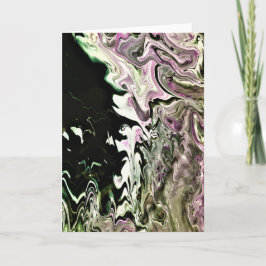 Cartão Abstrato Color Study 471, placa