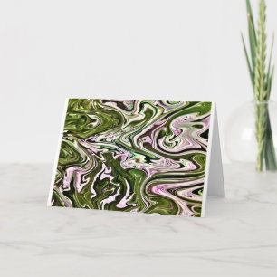 Cartão Abstrato Color Study 480, Card