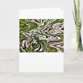 Cartão Abstrato Color Study 480, Card