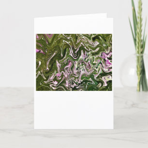 Cartão Abstrato Color Study 485, placa