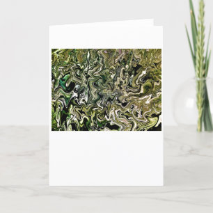 Cartão Abstrato Color Study 487, placa