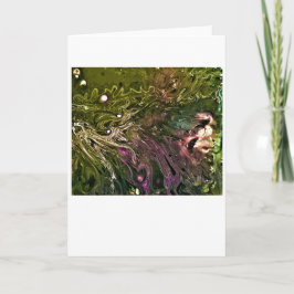 Cartão Abstrato Color Study 499, Card