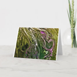 Cartão Abstrato Color Study 500, Card