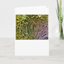 Cartão Abstrato Color Study 501, Card