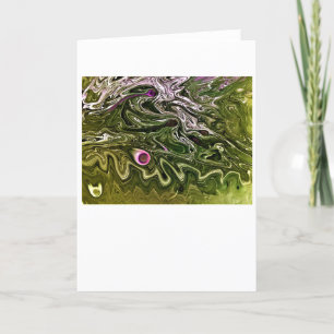 Cartão Abstrato Color Study 502, Card