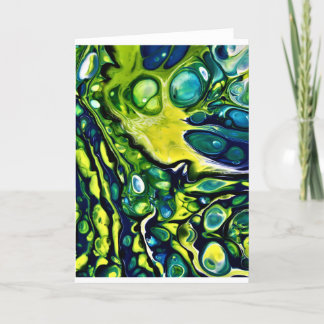 Cartão Abstrato Color Study 508, Card