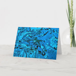 Cartão Abstrato Color Study 5, placa