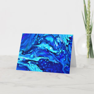 Cartão Abstrato Color Study 61, placa