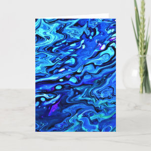 Cartão Abstrato Color Study 63, placa