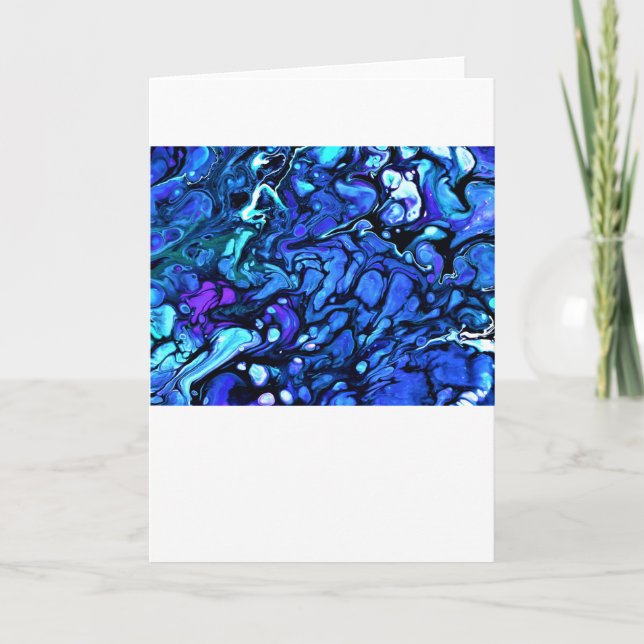 Cartão Abstrato Color Study 71, Card (Frente)